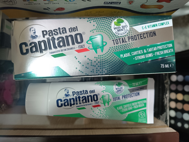 🦷 خمیردندان کاپیتانو | Pasta del Capitano 🇮🇹