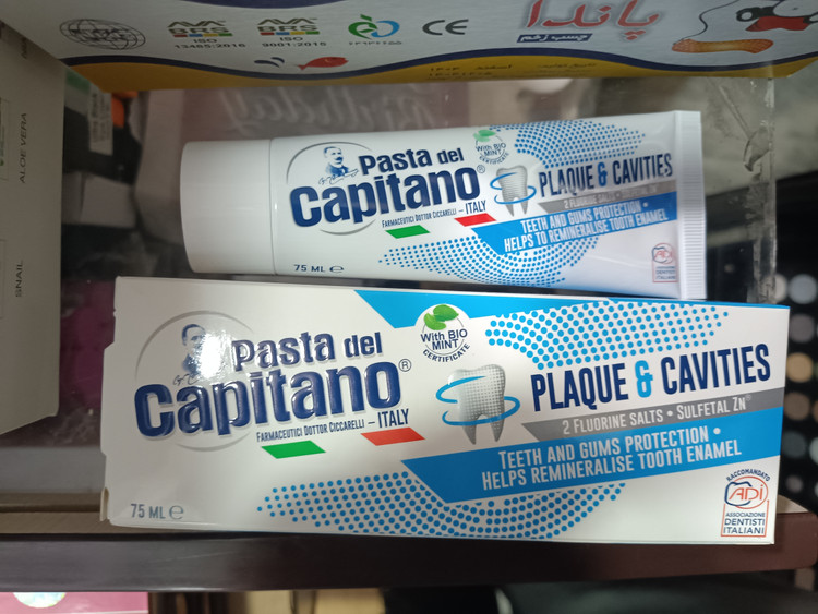 🦷 خمیردندان کاپیتانو | Pasta del Capitano 🇮🇹